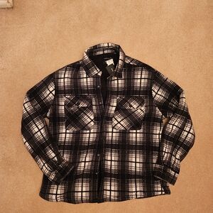Kenneth Cole Monochrome Plaid Jacket